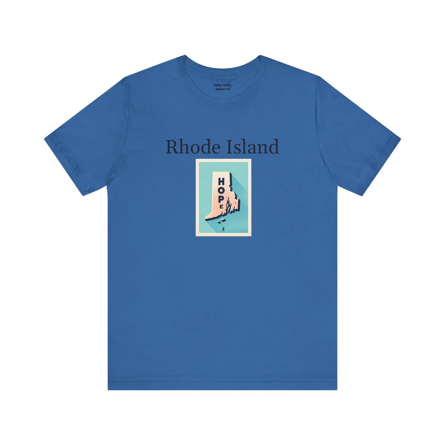 Rhode Island Unisex Jersey Short Sleeve Tee